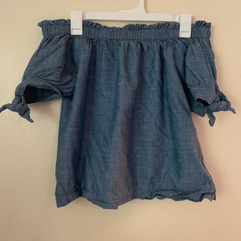 J. Crew off the shoulder top